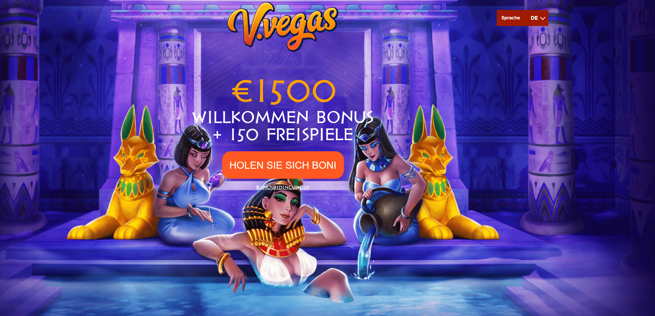 V.Vegas Casino Screenshot